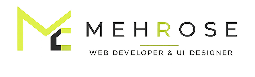 mehrose.site | Web Designer & Front-end Developer